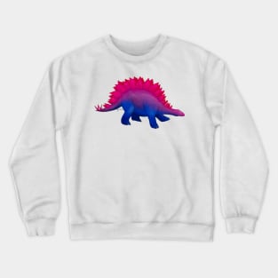 Bisexual Pride Dinosaur Crewneck Sweatshirt